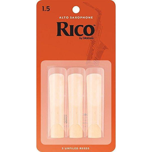Rico by D'Addario Alto Saxophone Reeds 1.5