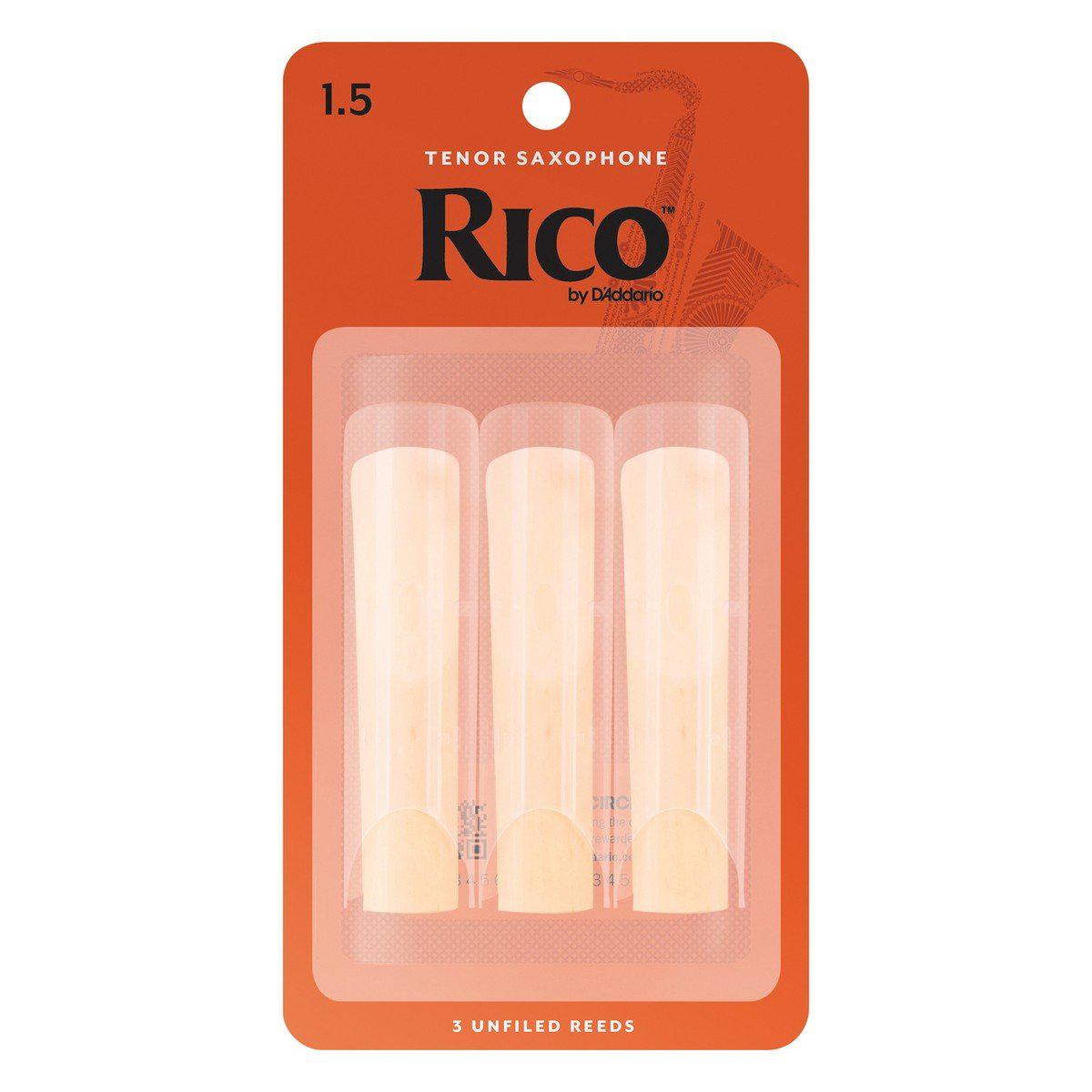 Rico by D'Addario Tenor Saxophone Reeds - 1.5