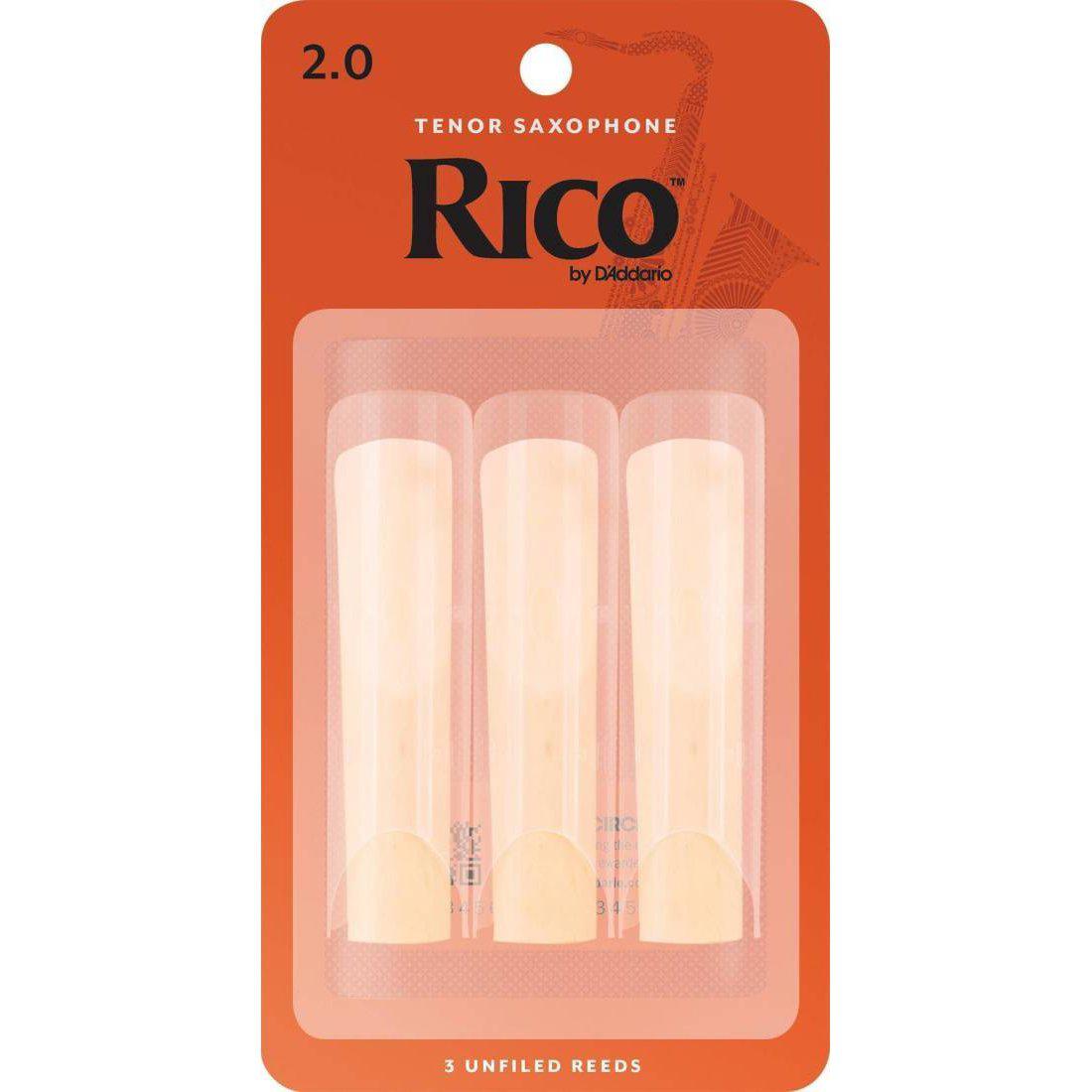 Rico by D'Addario Tenor Saxophone Reeds - 2.0