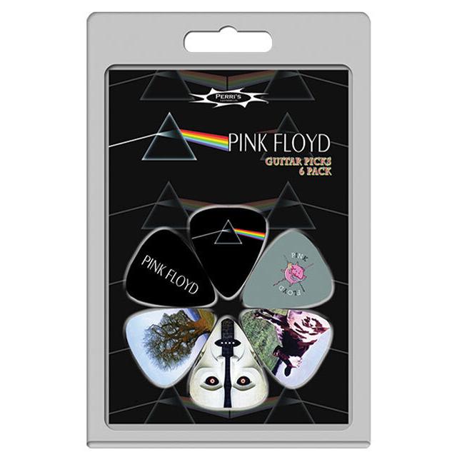 Perris 6-Pack Pink Floyd Variety-1 Licensed Guitar Picks Pack