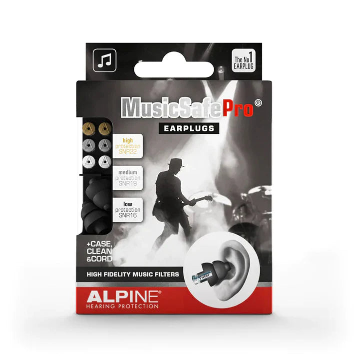Alpine MusicSafe Pro Black Earplugs