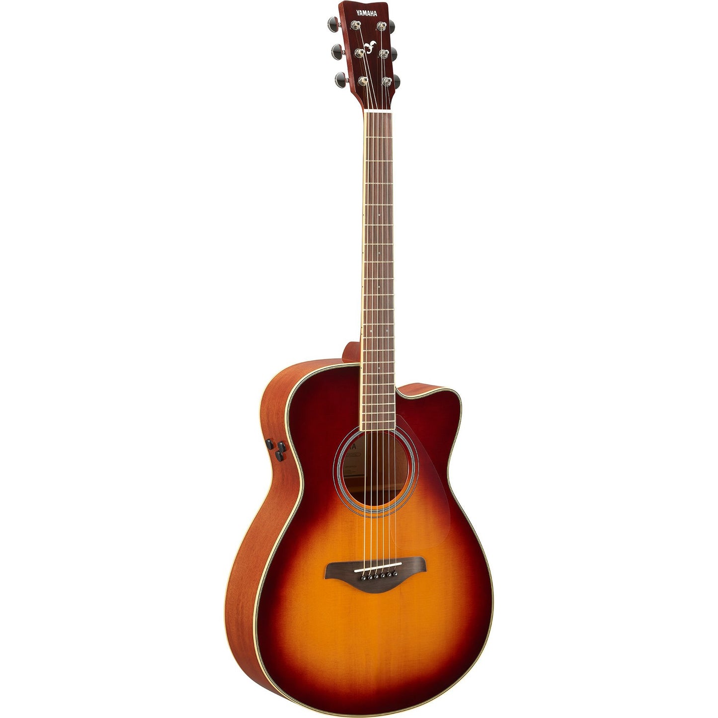 Yamaha FSC-TA Transacoustic Guitar - Brown Sunburst