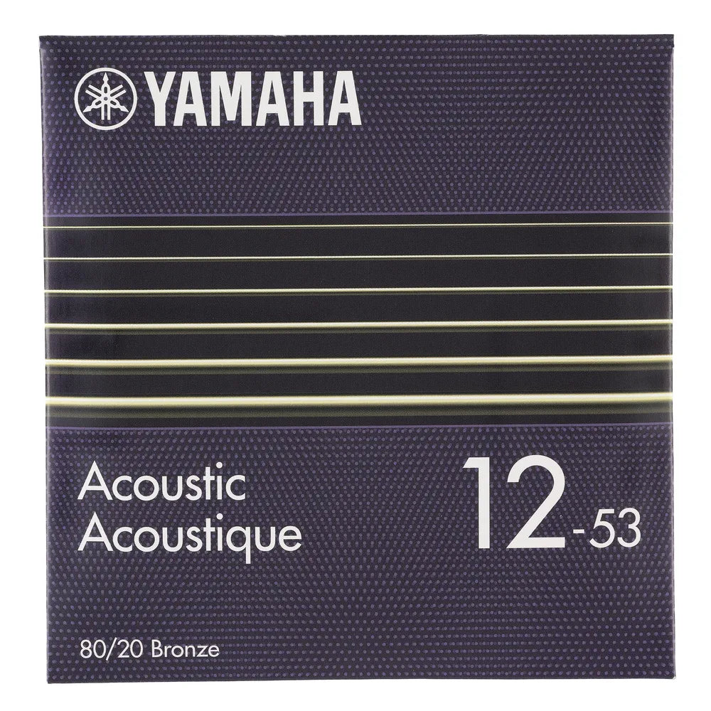 Yamaha GSA12 80/20 Bronze Acoustic Guitar Strings – Light