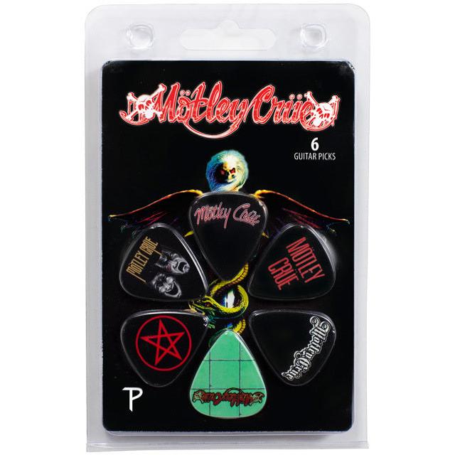 Perris 6-Pack Licensed Motley Crue Guitar Picks Pack