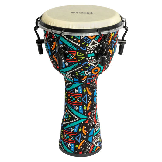 MANO 10" Tuneable Djembe - Aztec Design