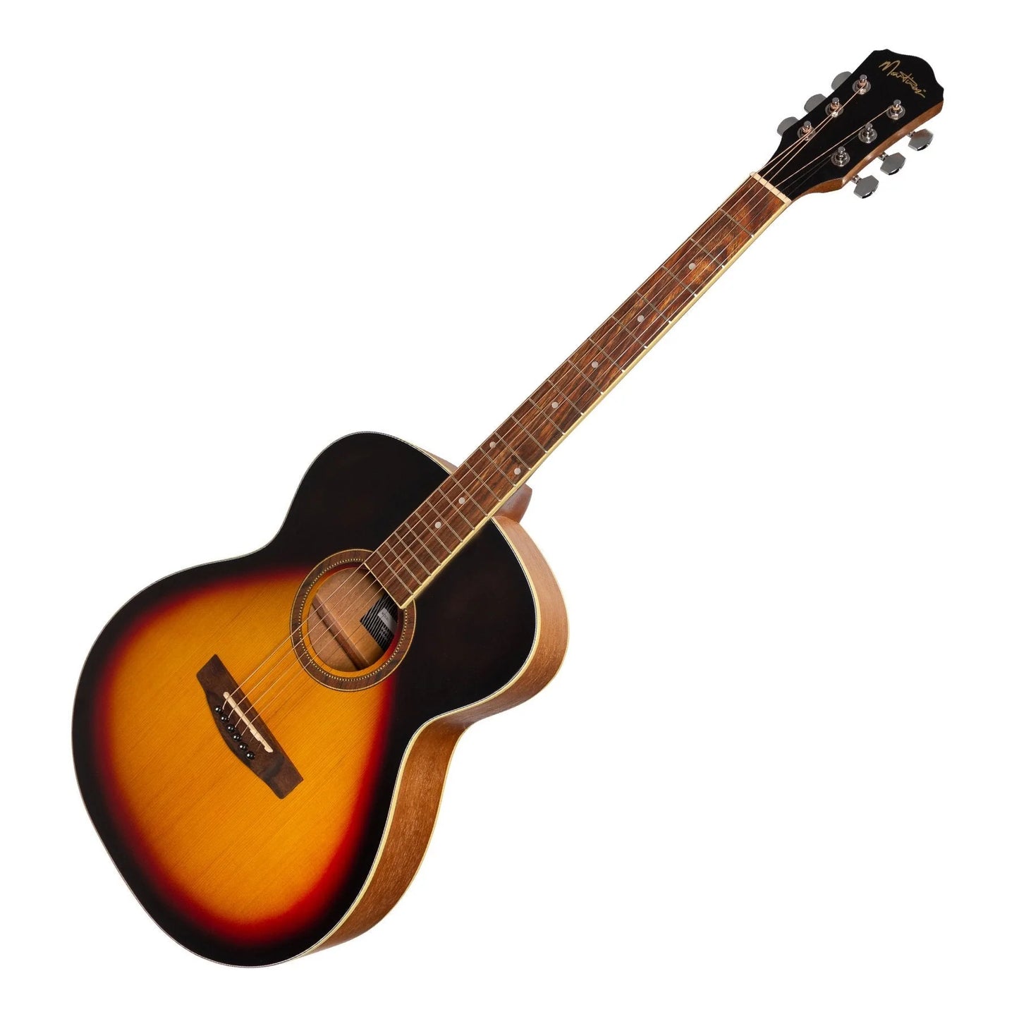 Martinez '41 Series' Folk Size Acoustic Guitar - Tobacco Sunburst