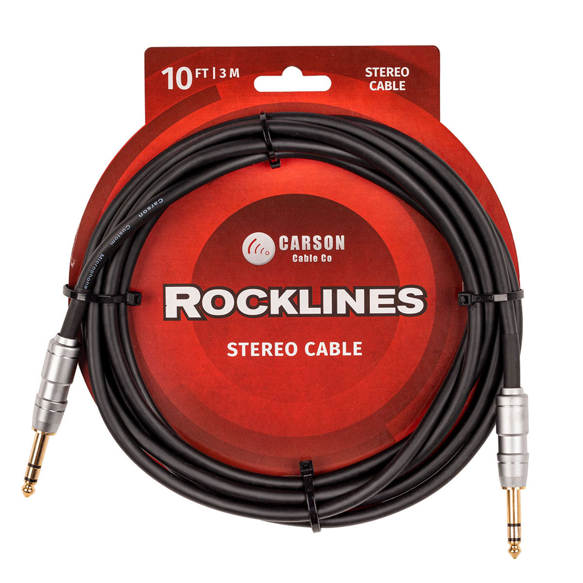 Carson Rocklines 10 Foot Stereo Cable