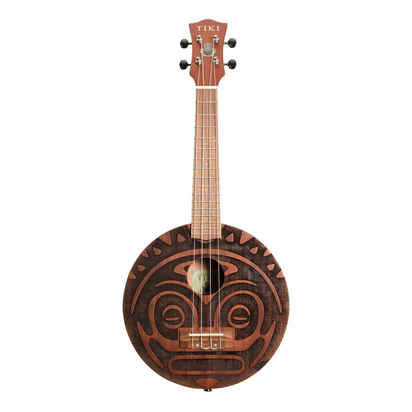 Tiki Man Ukulele with Soft Case