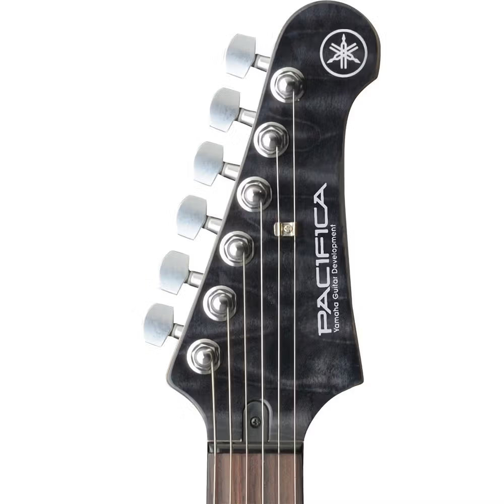 YAMAHA PAC212 SC STYLE ELECTRIC GUITAR HSS TRANS BLACK