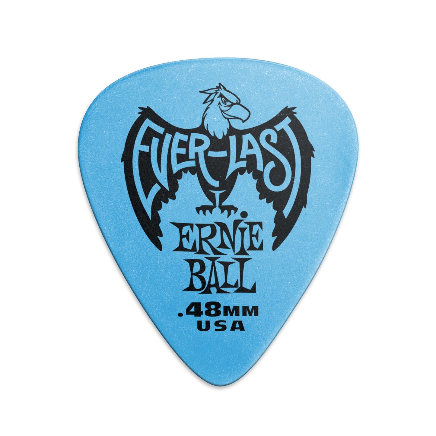 Ernie Ball Everlast Picks - 12 Pack Blue .48mm