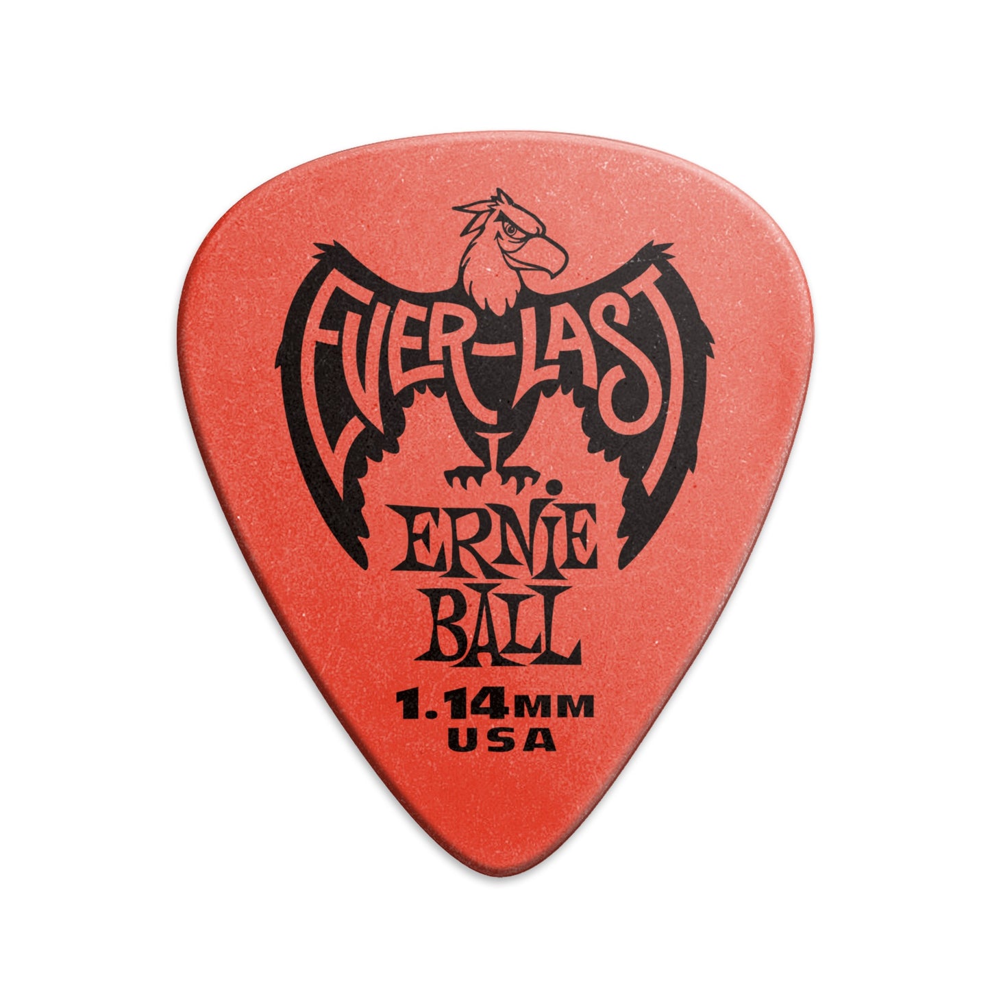 Ernie Ball Everlast Picks - 12 Pack Red 1.14mm