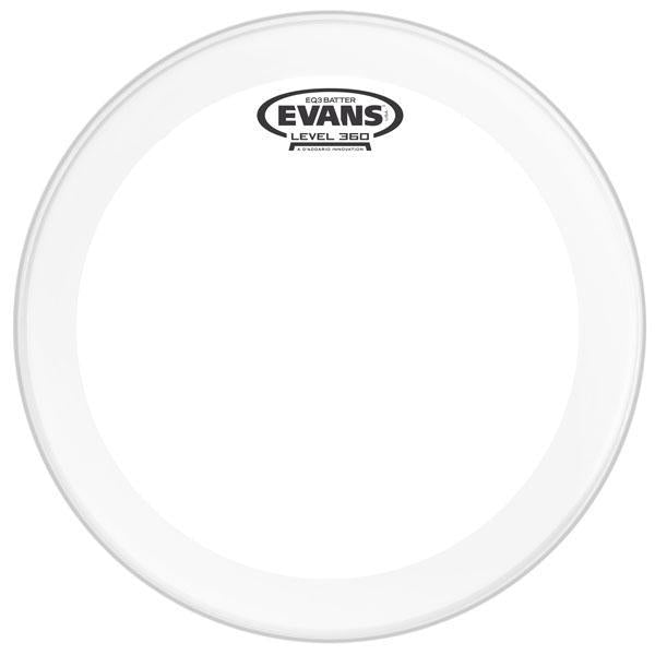 Evans Drum Head - 22" EQ3 Clear Bass Drum Batter