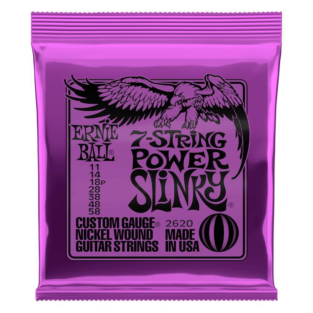 Ernie Ball Power Slinky 7-String 11-58