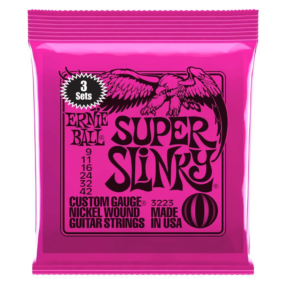 Ernie Ball Super Slinky 9-42 - 3 Pack