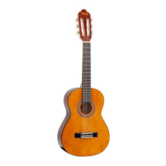 Valencia Beginner Nylon String Classical Guitar 1/2 Size - Natural