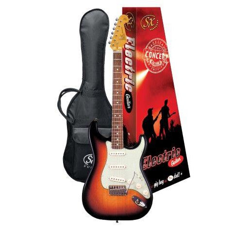 SX Strat Style Electric Guitar - Sunburst