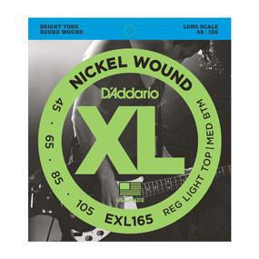 D'Addario - EXL165 Nickel Round Wound Bass Strings  45 - 105