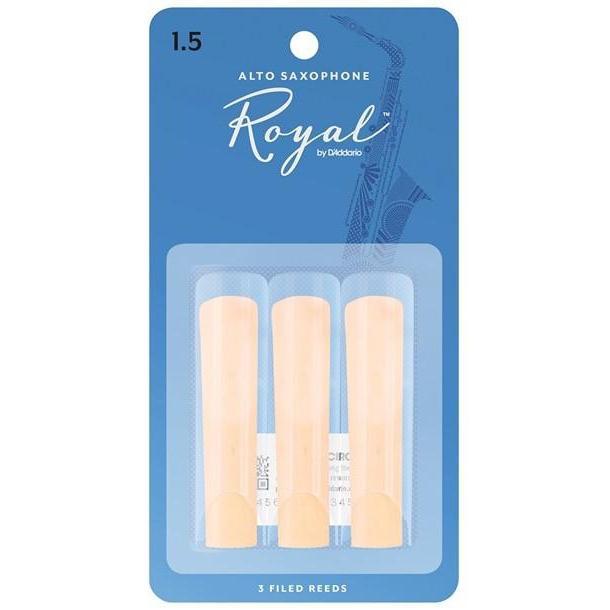 Royal by D'Addario Alto Saxophone Reeds - 1.5