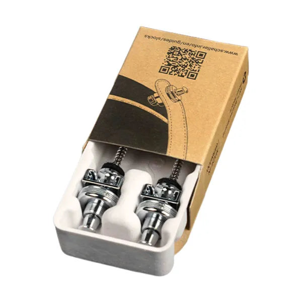 Schaller Straplock S-Locks - Chrome (Pair)