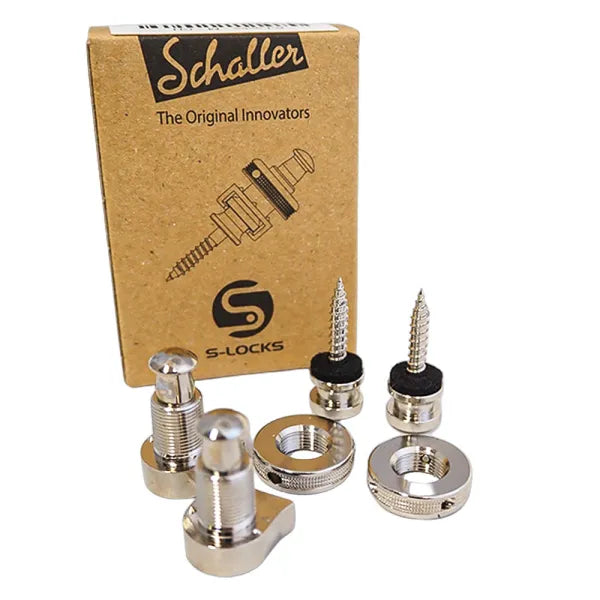 Schaller Straplock S-Locks - Chrome (Pair)