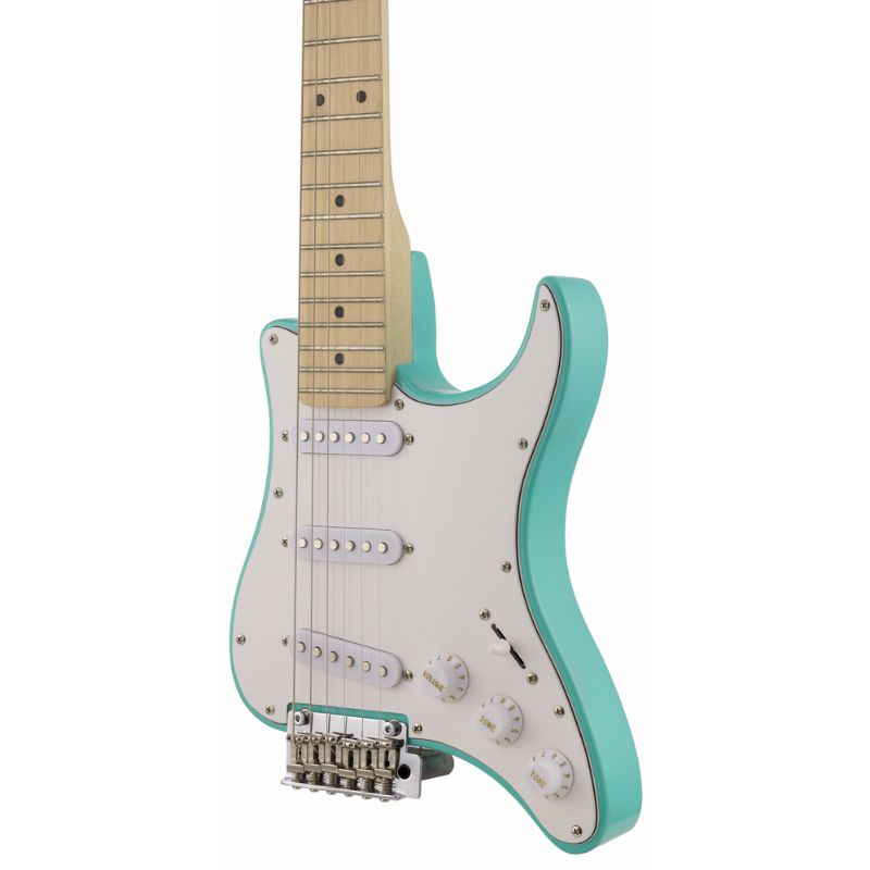 Traveler Guitar Travelcaster Deluxe Surf Green