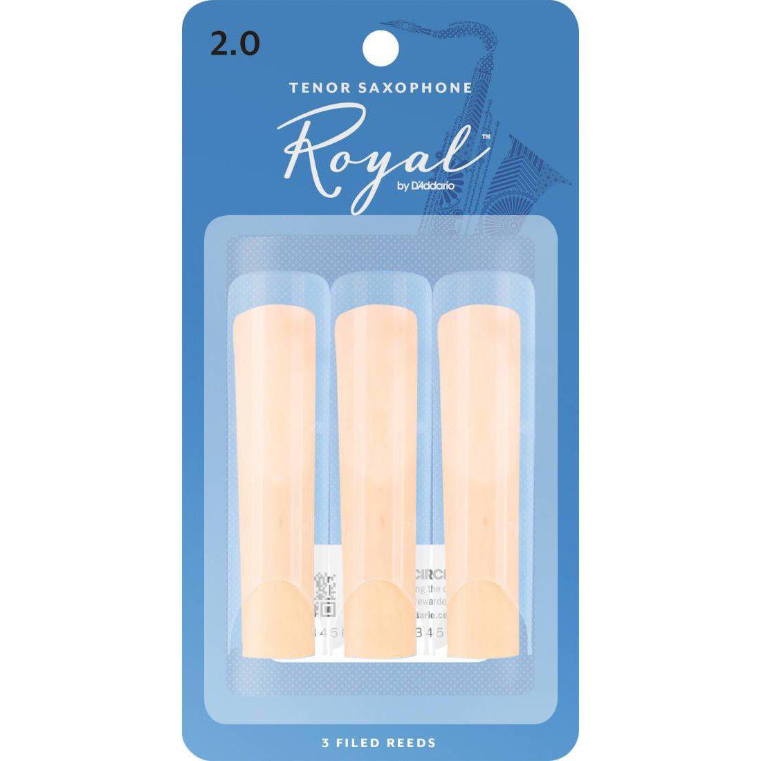 Royal by D'Addario Tenor Saxophone Reeds - 2.0