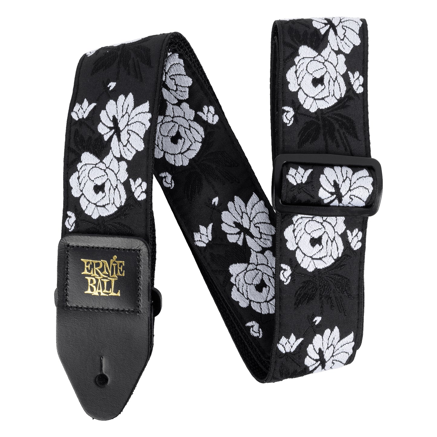 ERNIE BALL Classic Jacquard Guitar/Bass Strap - Vanilla Rose
