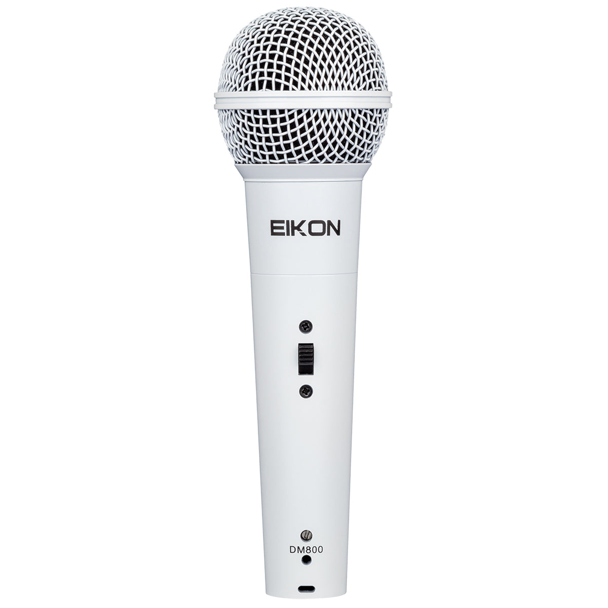 Eikon EDM800 White Vocal Microphone With XLR Cable