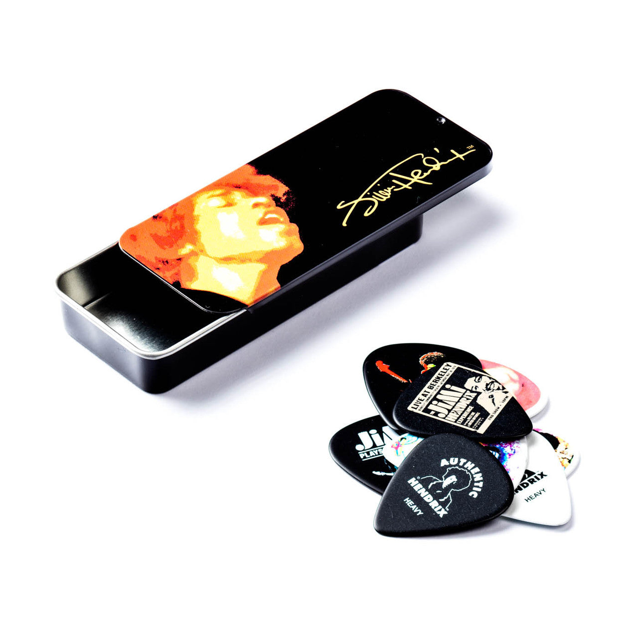 Hendrix Pick Tin - Electric Lady - Celluloid Q/P12