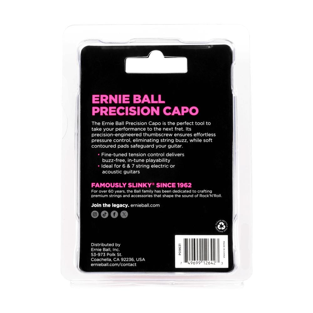 Ernie Ball Axis Capo Black - Nederland Ernie Ball Axis Capo Black - Nederland