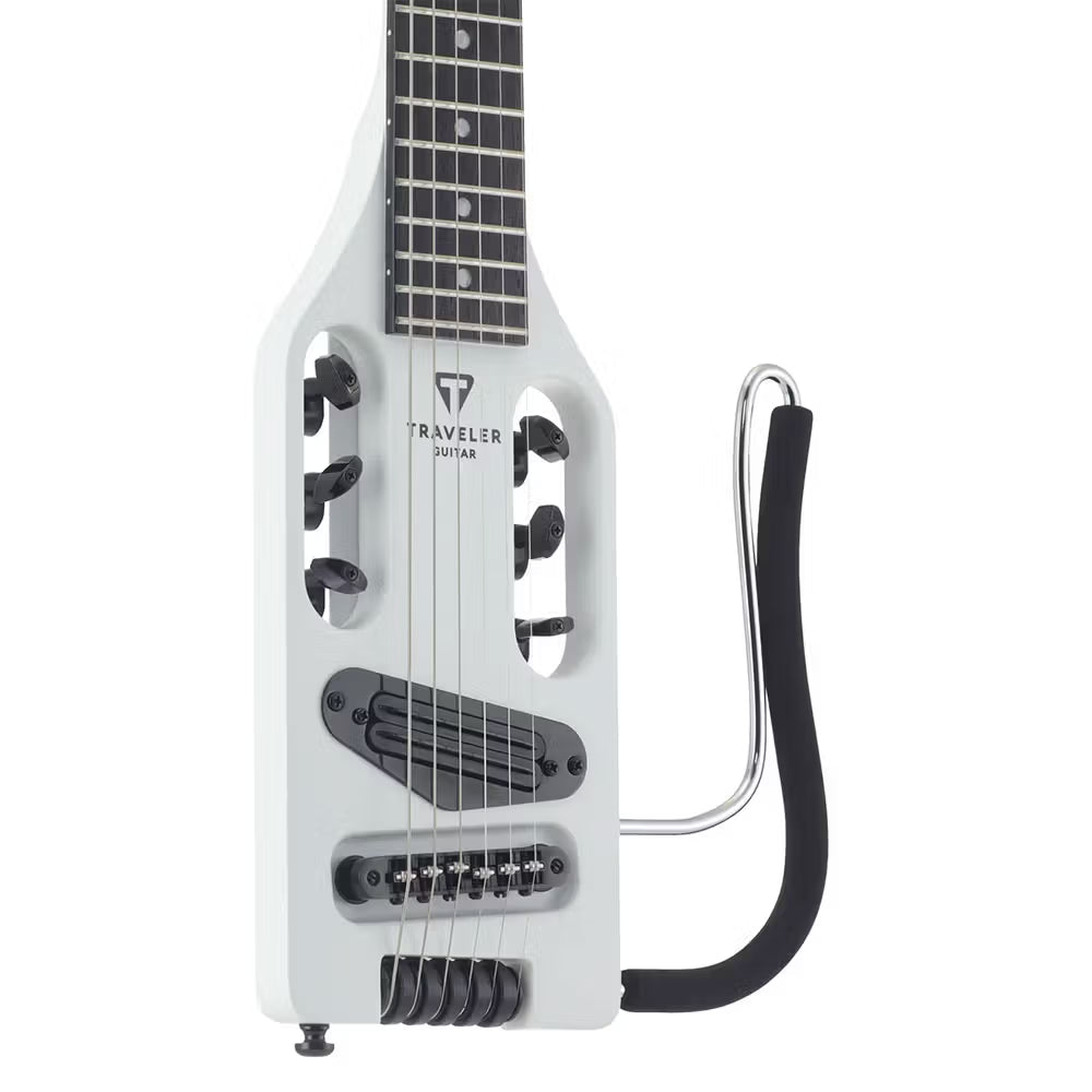 Traveler Guitar Ultra-Light Electric Guitar Satin White w/ Gigbag