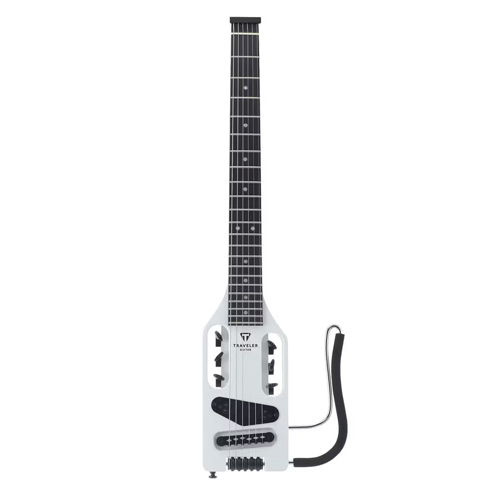 Traveler Guitar Ultra-Light Electric Guitar Satin White w/ Gigbag