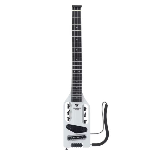 Traveler Guitar Ultra-Light Electric Guitar Satin White w/ Gigbag