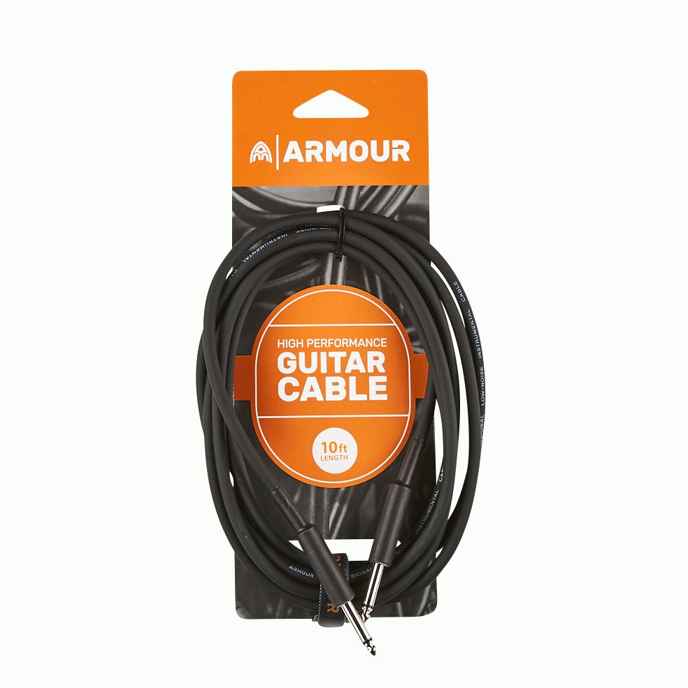 Armour GP10 HP Guitar Cable 10Ft