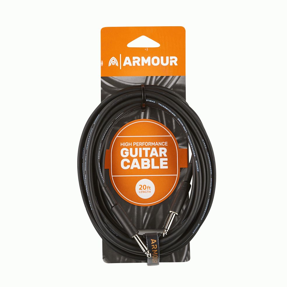 Armour GP20 HP Guitar Cable 20Ft