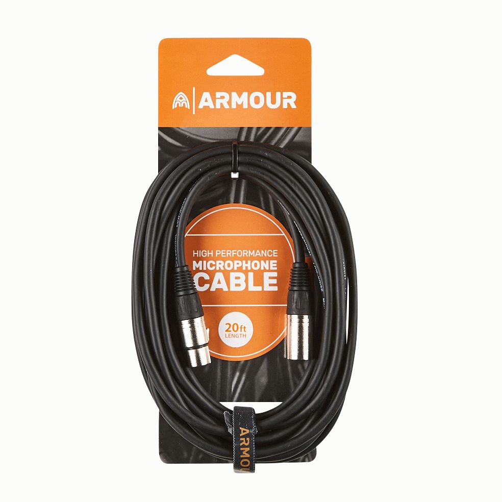 Armour CCP20 HP Microphone Cable 20Ft