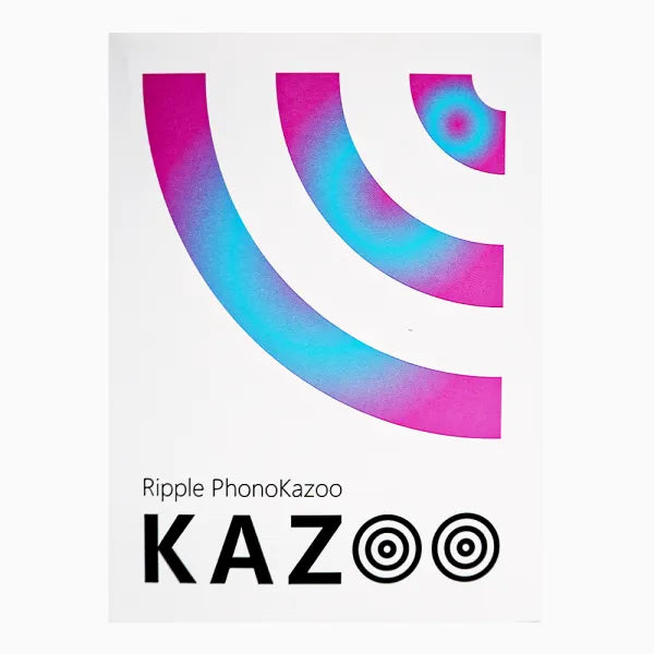 Kazoo Ripple PhonoKazoo ABS - Blue/Pink