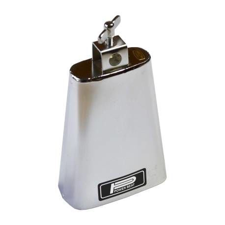 Power Beat 6 1/2 Inch Cowbell - Chrome