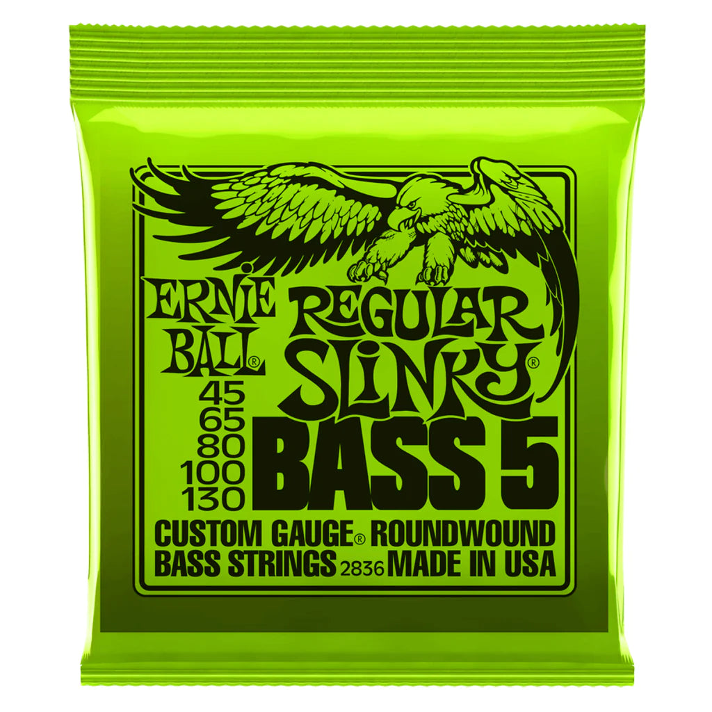 Ernie Ball Regular Slinky Nickel Wound Electric Bass 5 Strings 45-130