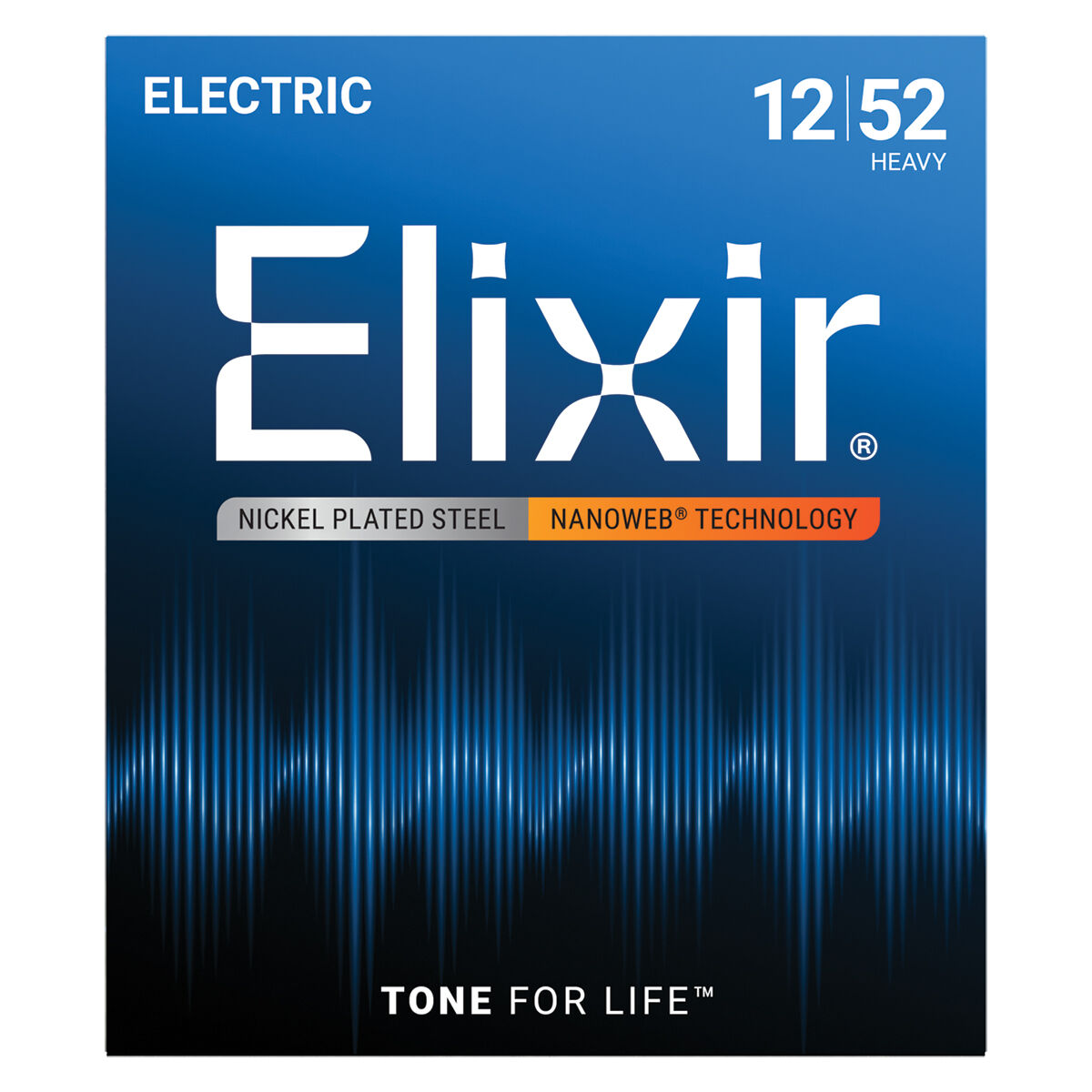 Elixir - Electric Nanoweb Heavy 12-52