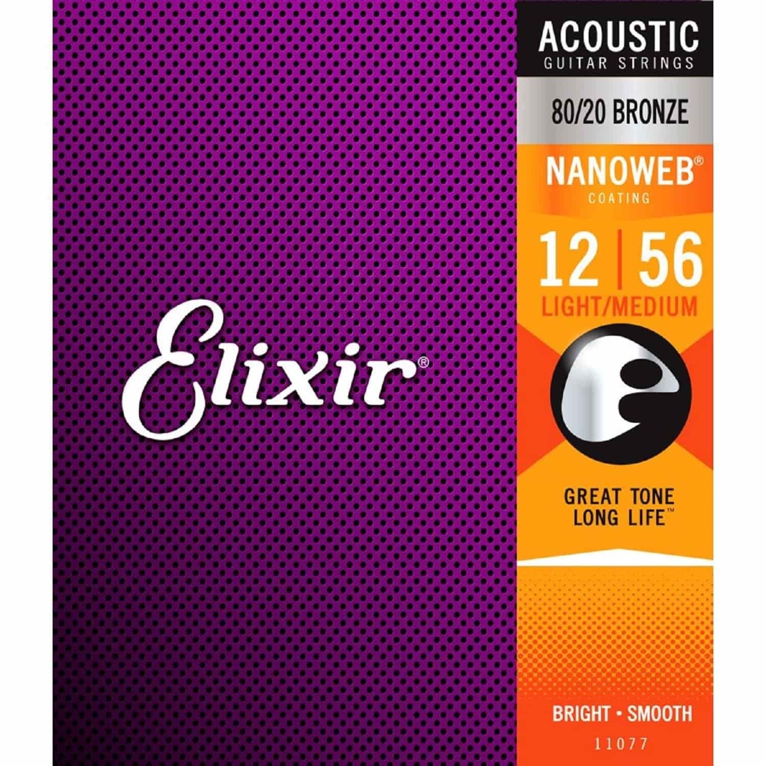Elixir 80/20 Nanoweb Light Medium 12-56