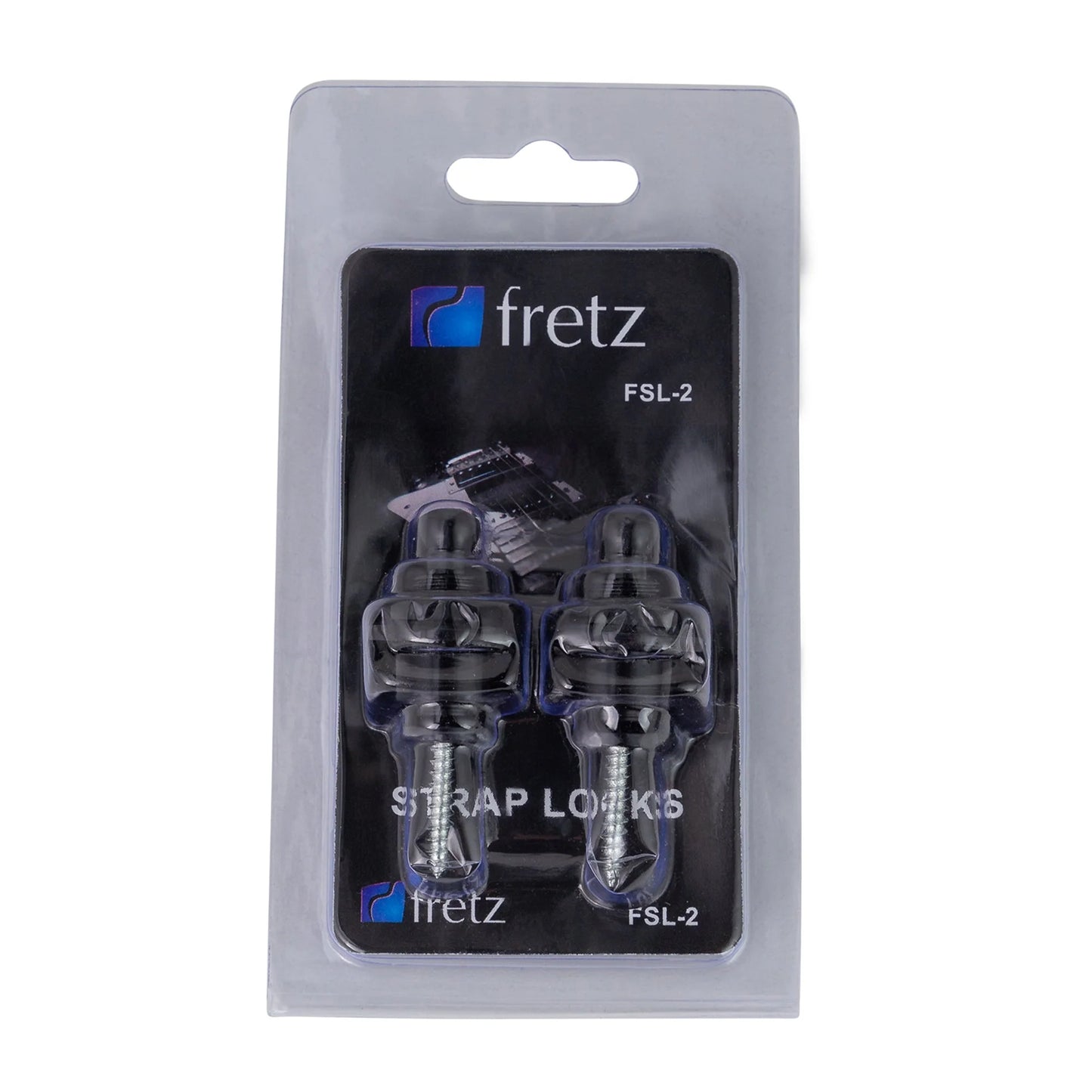 FRETZ SCH STYLE STRAP LOCK  - Black