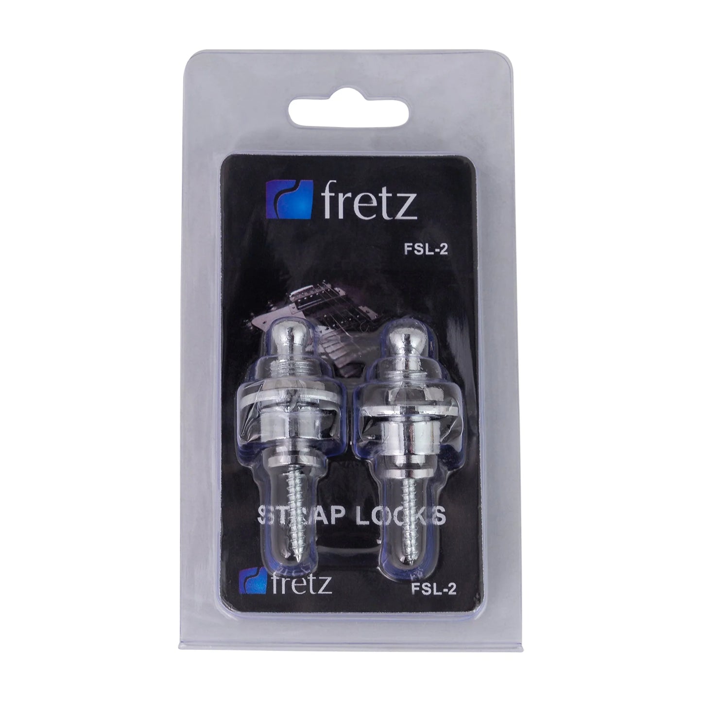 Fretz SCH Style Strap Lock - Chrome