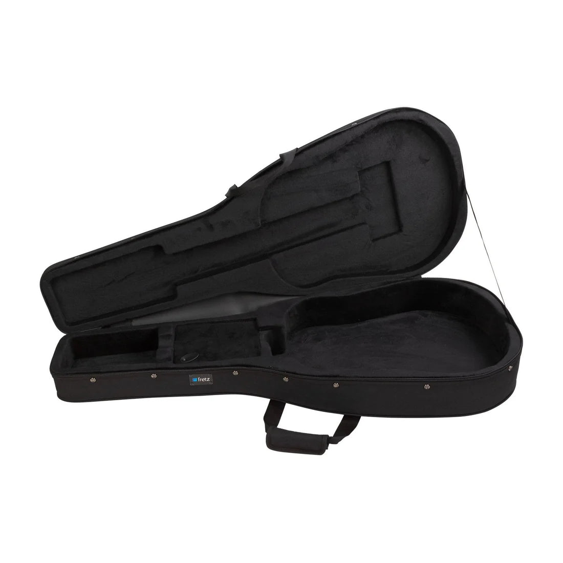 Fretz Shaped Dreadnought Acoustic Guitar Case Polyfoam (Black)