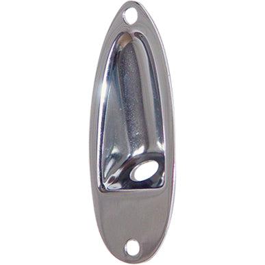 Dr Parts Recessed Oval  Jack Plate Chrome  81 X 32.5MM