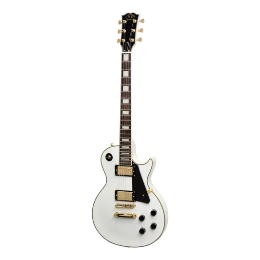 J&D Luthiers Legacy LP Custom - White