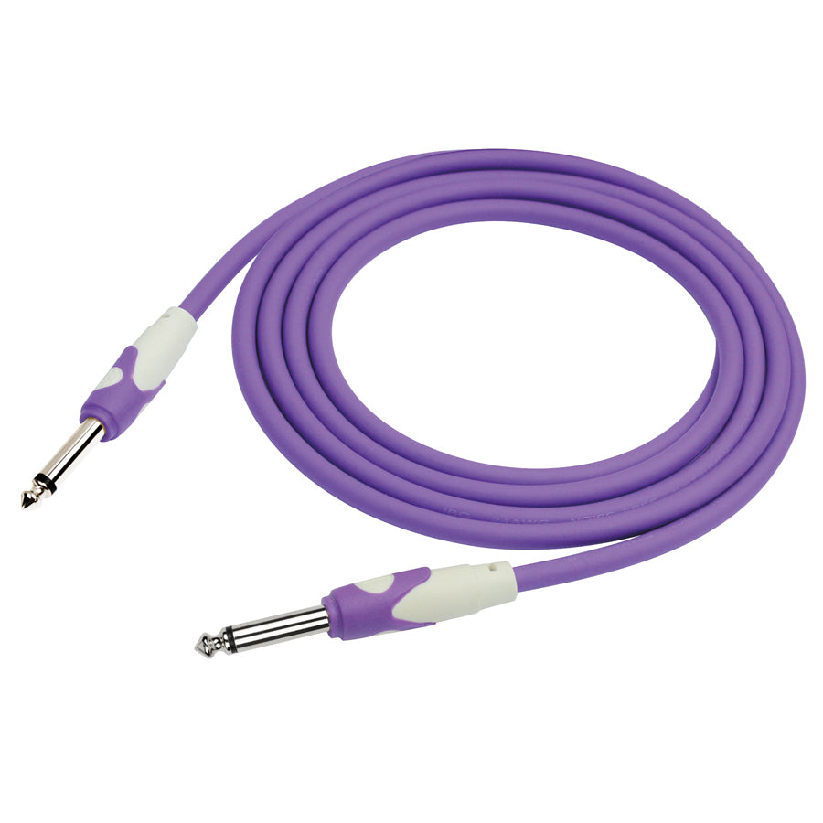 Kirlin KLGI201PU-20 LightGear Guitar Cable 20Ft - Purple