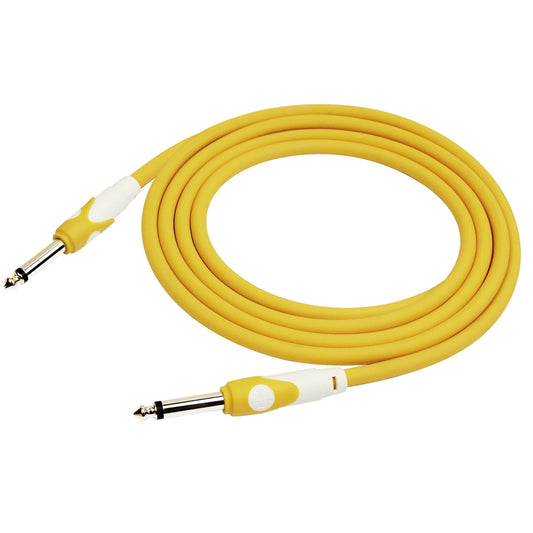 Kirlin KLGI201YE-20 LightGear Guitar Cable 20Ft - Yellow