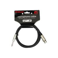 Kirlin KMP482PR-20 Original Fem XLR-1/4 Inch Jack Mic Cable 20Ft