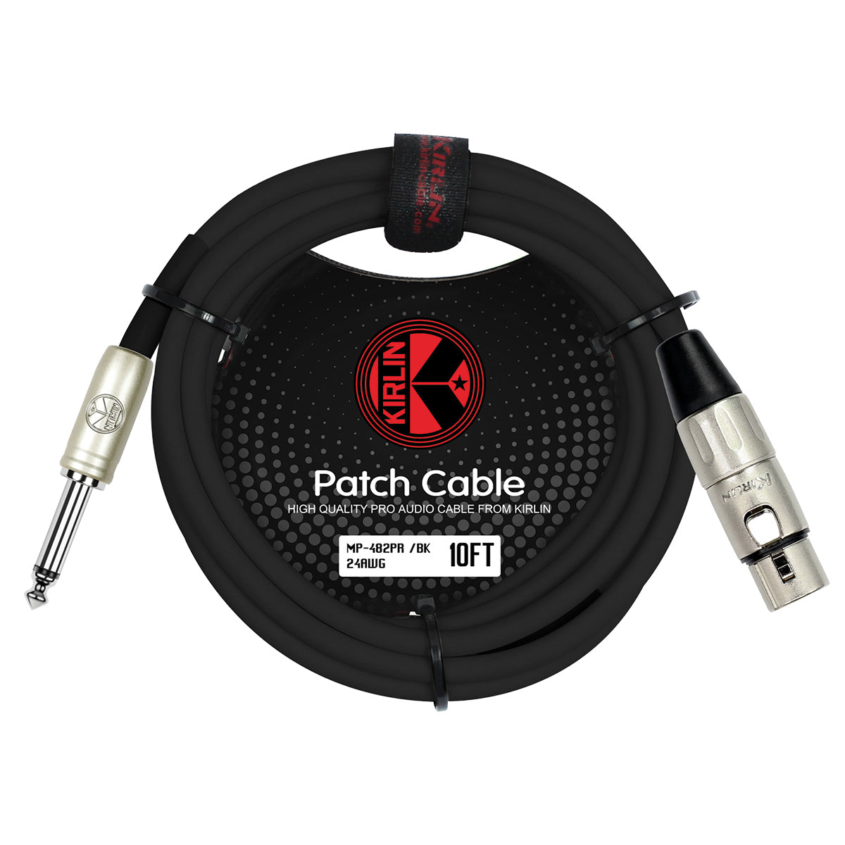 Kirlin 10ft Original Fem XLR - 1/4inch Jack Patch Cable
